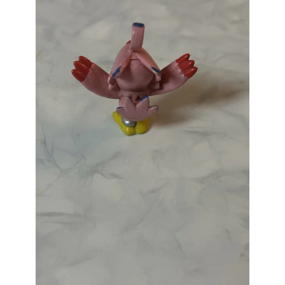 Vintage Digimon Biyomon Mini Figure 2000 Bandai H-T PVC Toy 1.5